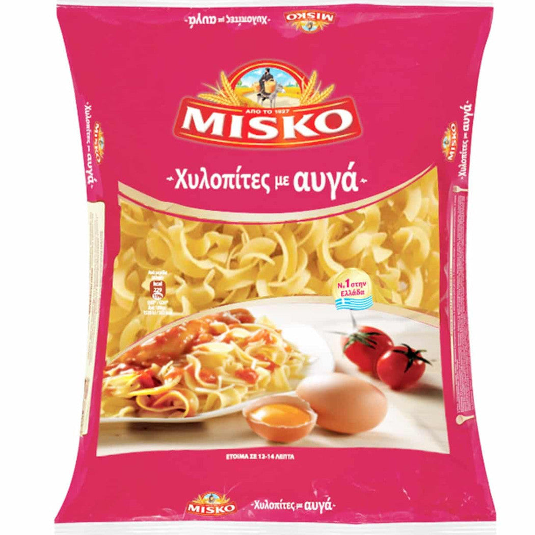 Misko Noodles with Eggs 500gr 12t (5201010012440)