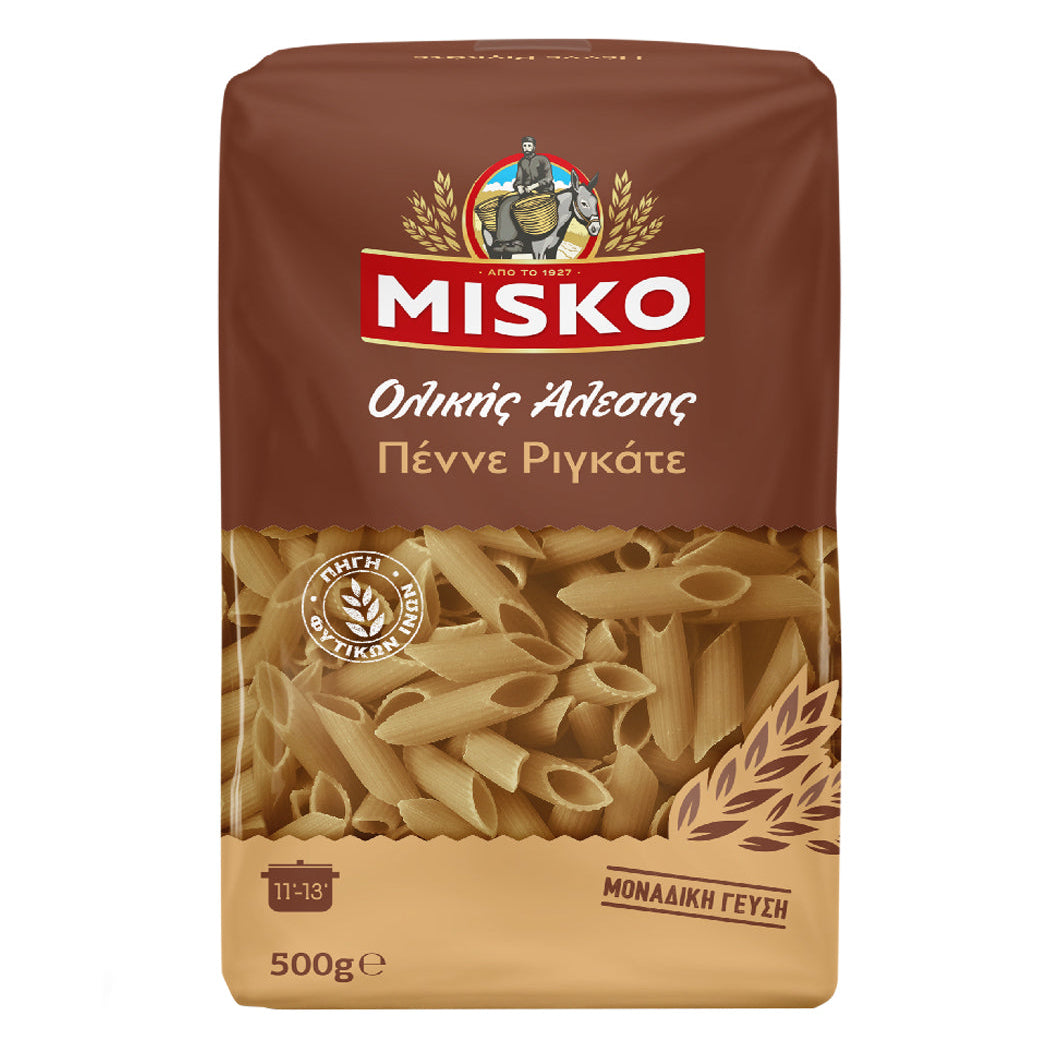 ΜΙΣΚΟ ΟΛΙΚΗΣ ΑΛΕΣΗΣ 500gr. - (ΠΕΝΝΕΣ ΡΙΓΚΑΤΕ) (Σ12) (5201010015083)