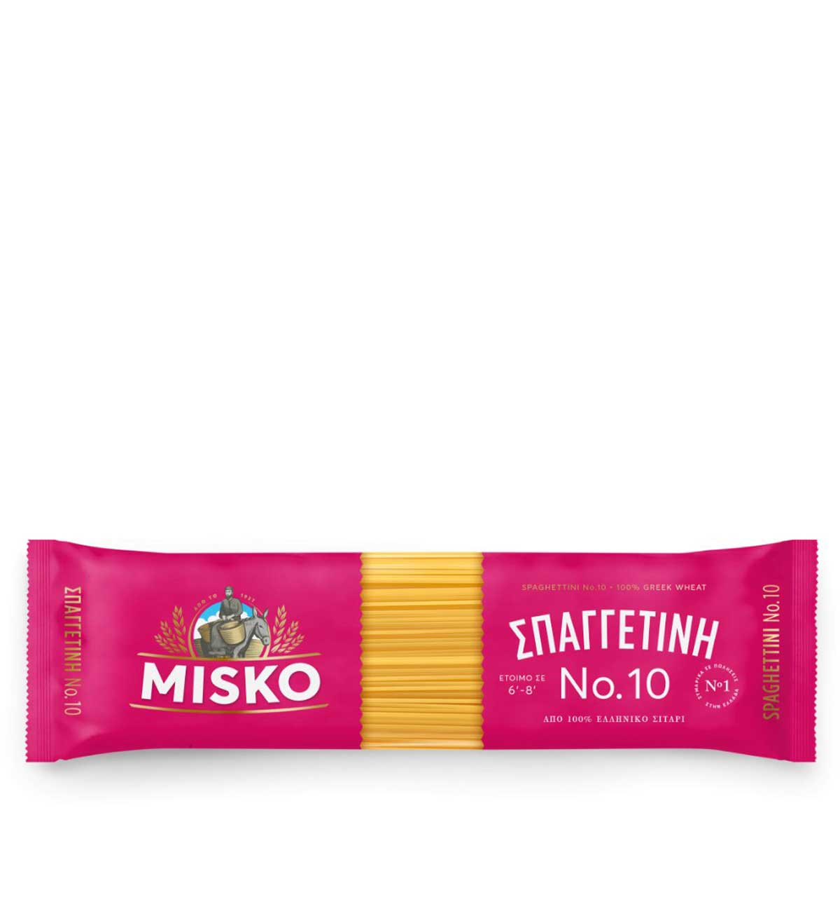 Misko Spaghetti No10 500gr 24t (5201010103100)