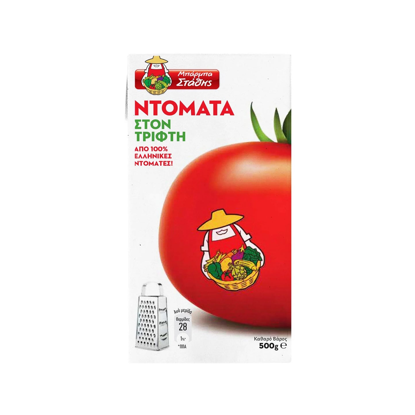 Barba Stathis Grated Tomato 500gr (5201262800024)