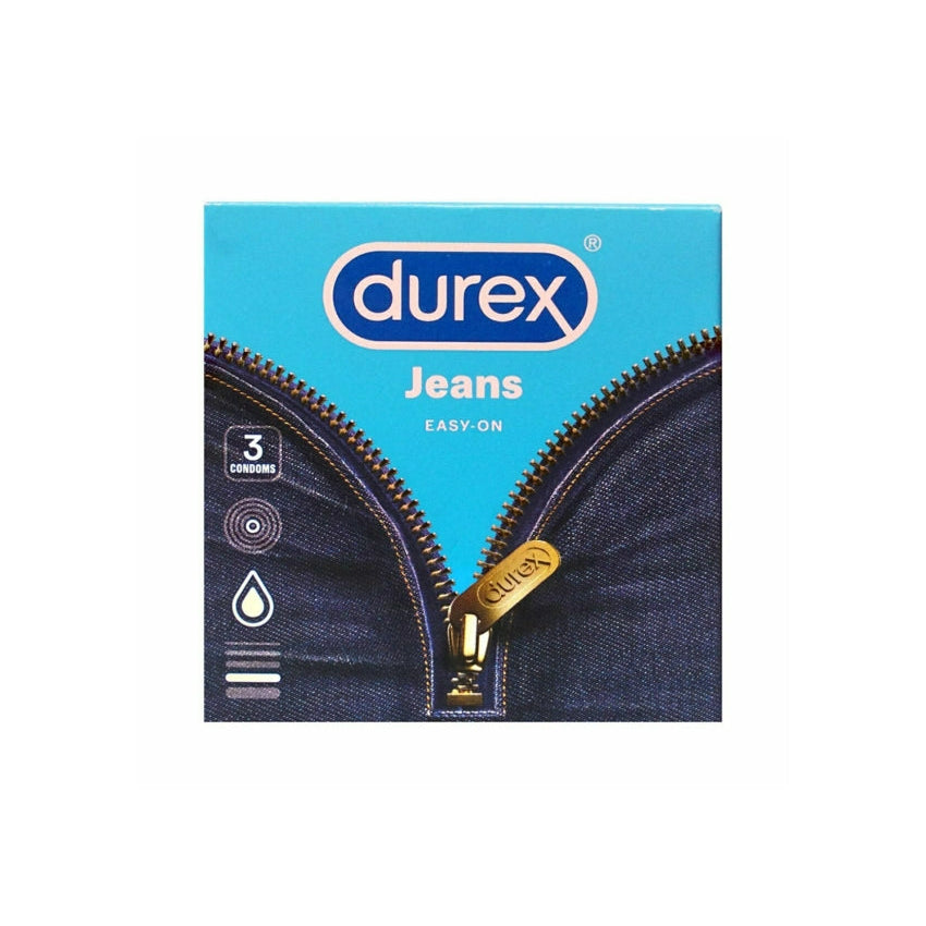 DUREX CONDOM 4PCS JEANS (Σ24) (5038483733998)