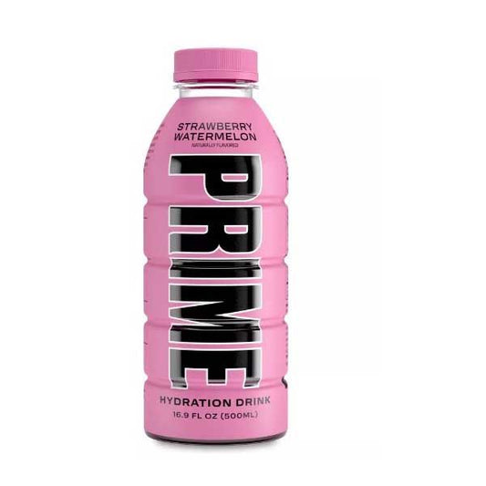 PRIME HYDRATION DRINK STRAWBERRY WATERMELON 500ML 12τ (7640427571979)