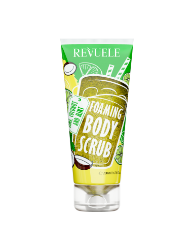 Revuele Foaming Body Scrub Lime-Coconut & Mint 200ml (5060565103290)