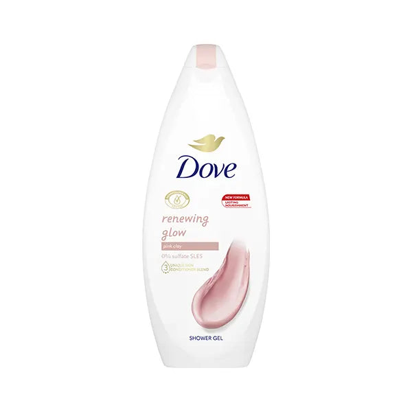 Dove Αφρόλουτρο 250ml Renewing Glow Pink Clay 12τ (8717163684863)