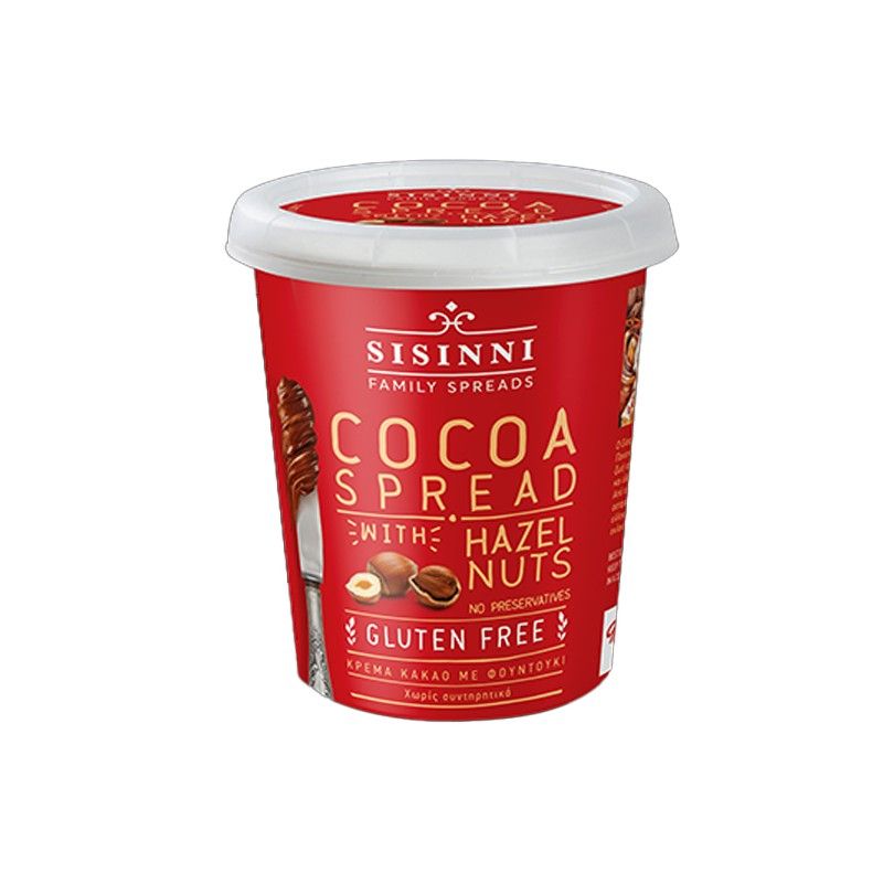 Sissini Hazelnut Praline Gluten Free 400gr 12t (5202474090210)