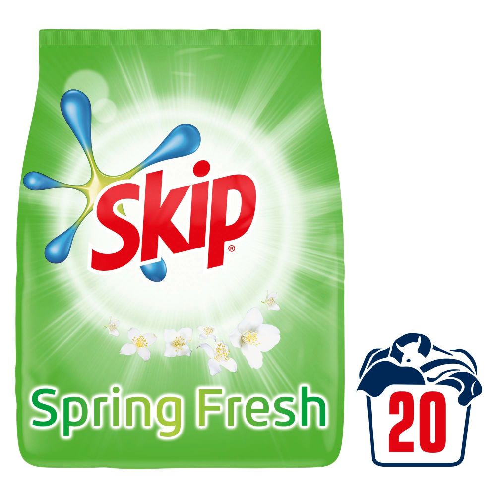 Skip Spring Fresh Powder Laundry Detergent 20 Measures 4t (8710847941818)