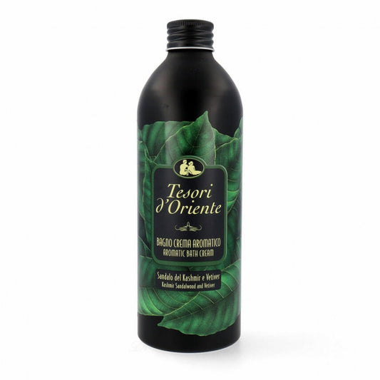 Tesori d’Oriente Bath Cream Sandalwood & Vetiver 500ml 6τ (8008970037042)