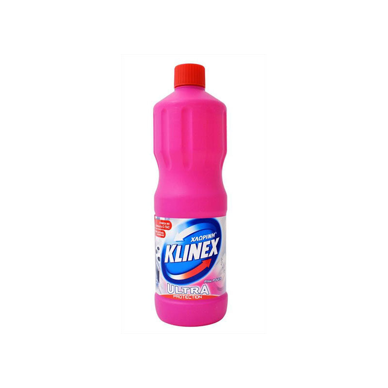 Klinex Ultra Protection Παχύρρευστη Χλωρίνη με Άρωμα Pink Power 750ml 15τ (5201028540232)