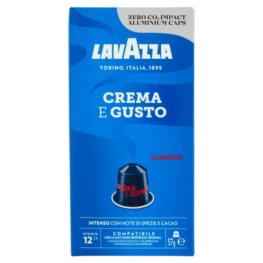 Lavazza Espresso Crema E Gusto Classico Capsules Compatible with Nespresso Machine 10caps 10t (8000070053472)