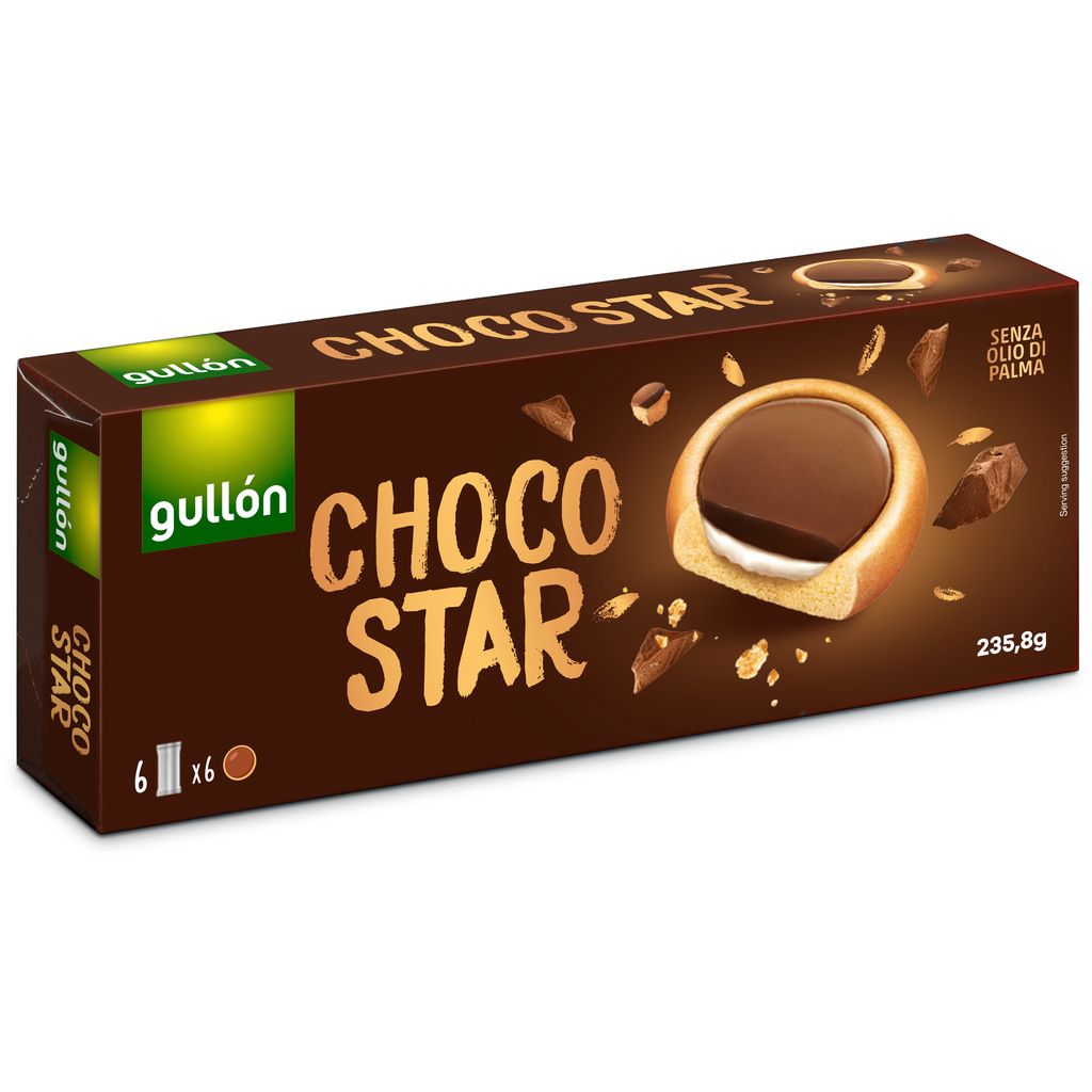 Gullon Choco Star 235gr (8410376048391)