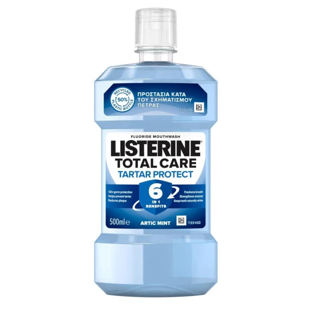 Listerine Total Care Tartar Control Στοματικό Διάλυμα 500ml (3574661266602)