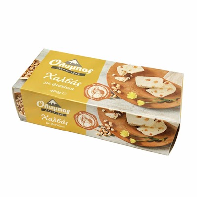 Όλυμπος Χαλβάς Φυστίκι Σκαφάκι 400gr 12τ (5201182012040)