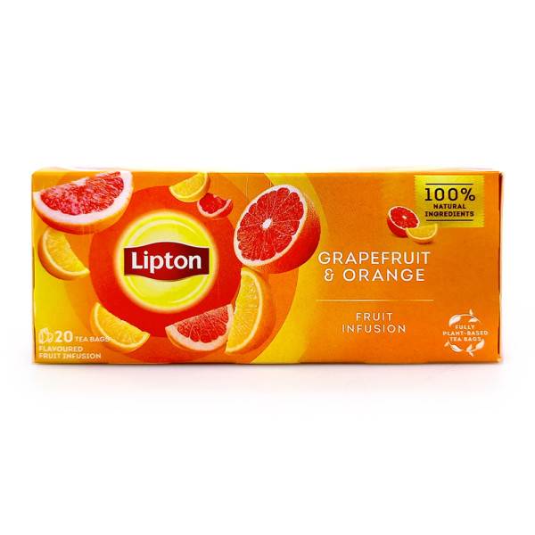 Lipton Τσάι Grapefruit&Orange 20Φακ. 12τ (8720608014248)