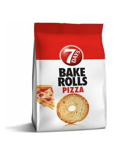 7days Crackers Bake Rolls Pizza 80gr 12t (5201360640645)