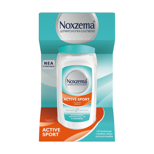 Noxzema Active Sport Anti-perspirant Deodorant 48h in Roll-On 50ml 6t (5000174465594)