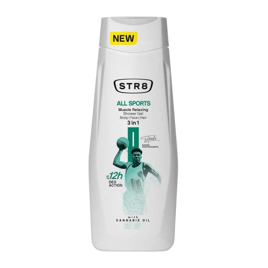 STR8 400ml All Sports 3 in 1 Shower Gel (5201314121701)