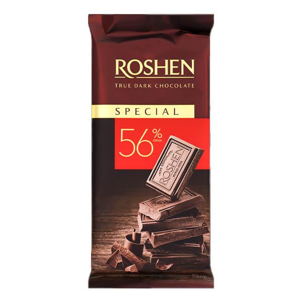 Σοκολάτα Roshen Υγείας (56% Κακάο) 80gr (4823077632563)