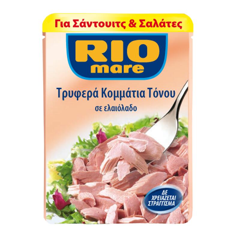 Τόνος Rio Mare Σε Ελαιόλαδο ΦΑΚ. 80gr 24τ (8004030097001)