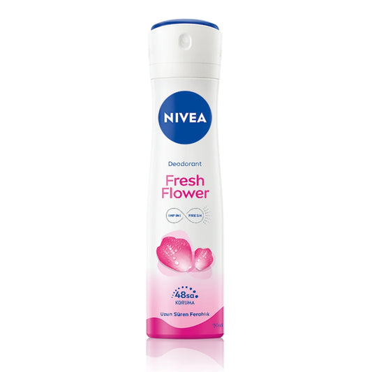 Nivea Fresh Flower Spray 0% Aluminium 150ml 6τ (4005900274380)