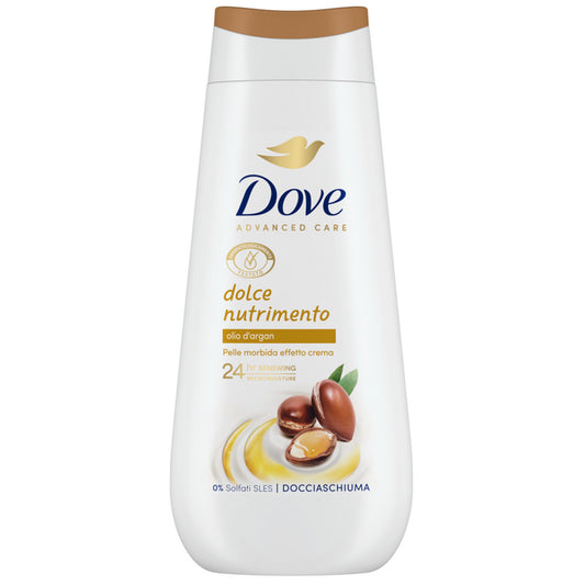 Dove Argan 225ml Αφρόλουτρο 12τ (8720181460043)