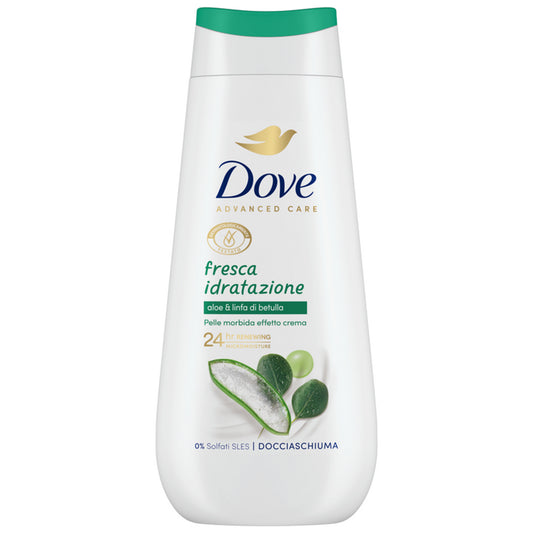 Dove Aloe & Betulla 225ml Αφρόλουτρο 12τ (8720181462986)