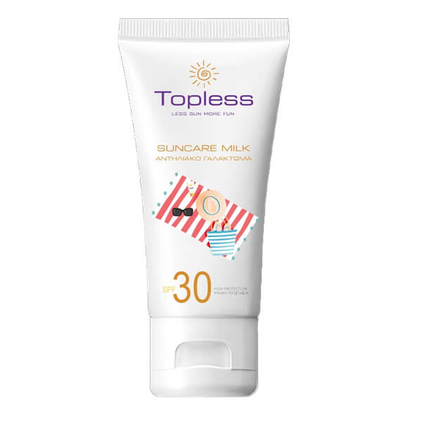 Topless Αντιηλιακή Κρέμα Προσώπου & Σώματος SPF30 30ml 24τ (5213000722277)