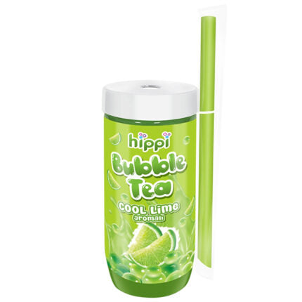 Hippi Bubble Tea Lime 350ml 12τ (8683907840546)