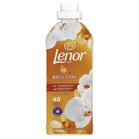 Lenor Μαλακτικό Ρούχων Joy 40 Μεζούρες με Άρωμα Gold Orchid 6τ (8700216316699)