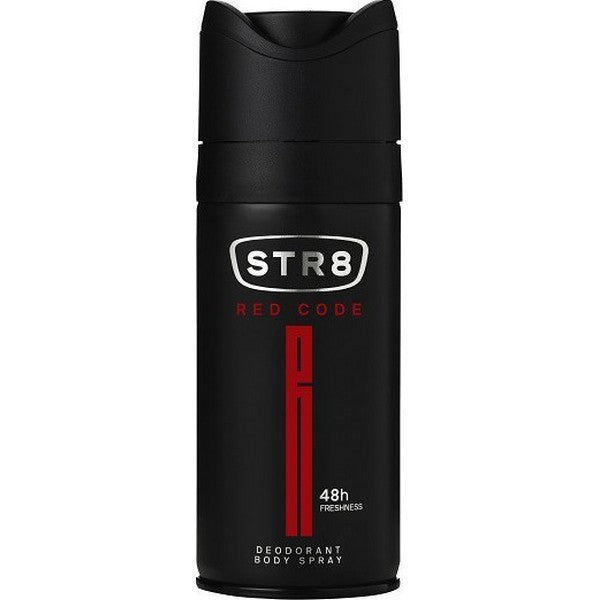 STR8 Red Code Αποσμητικό 48h σε Spray 150ml 6τ (5201314107088)