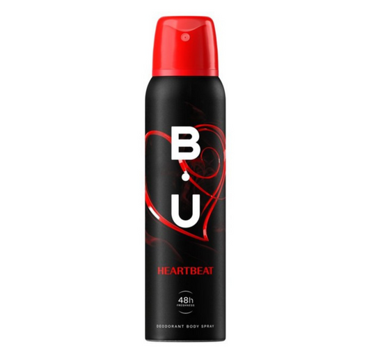 BU Heartbeat Deodorant Body Spray 150ml 6t (5201314009795)