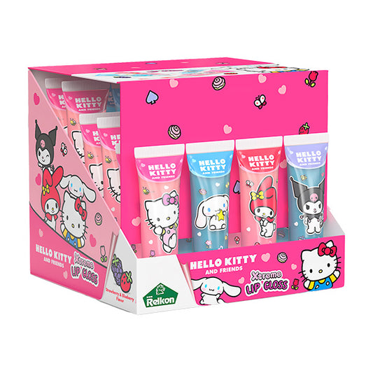 RELKON HELLO KITTY & FRIENDS LIPGLOSS 16ΓΡ (Σ24) (5200701006980)