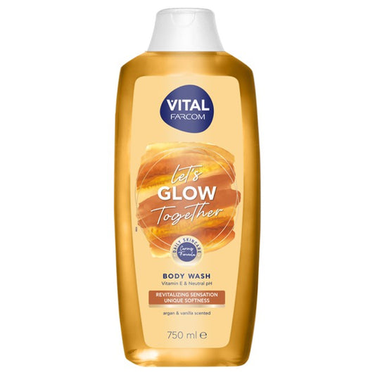 Farcom Vital Αφρόλουτρο Glow 750ml 12τ (5202663113768)