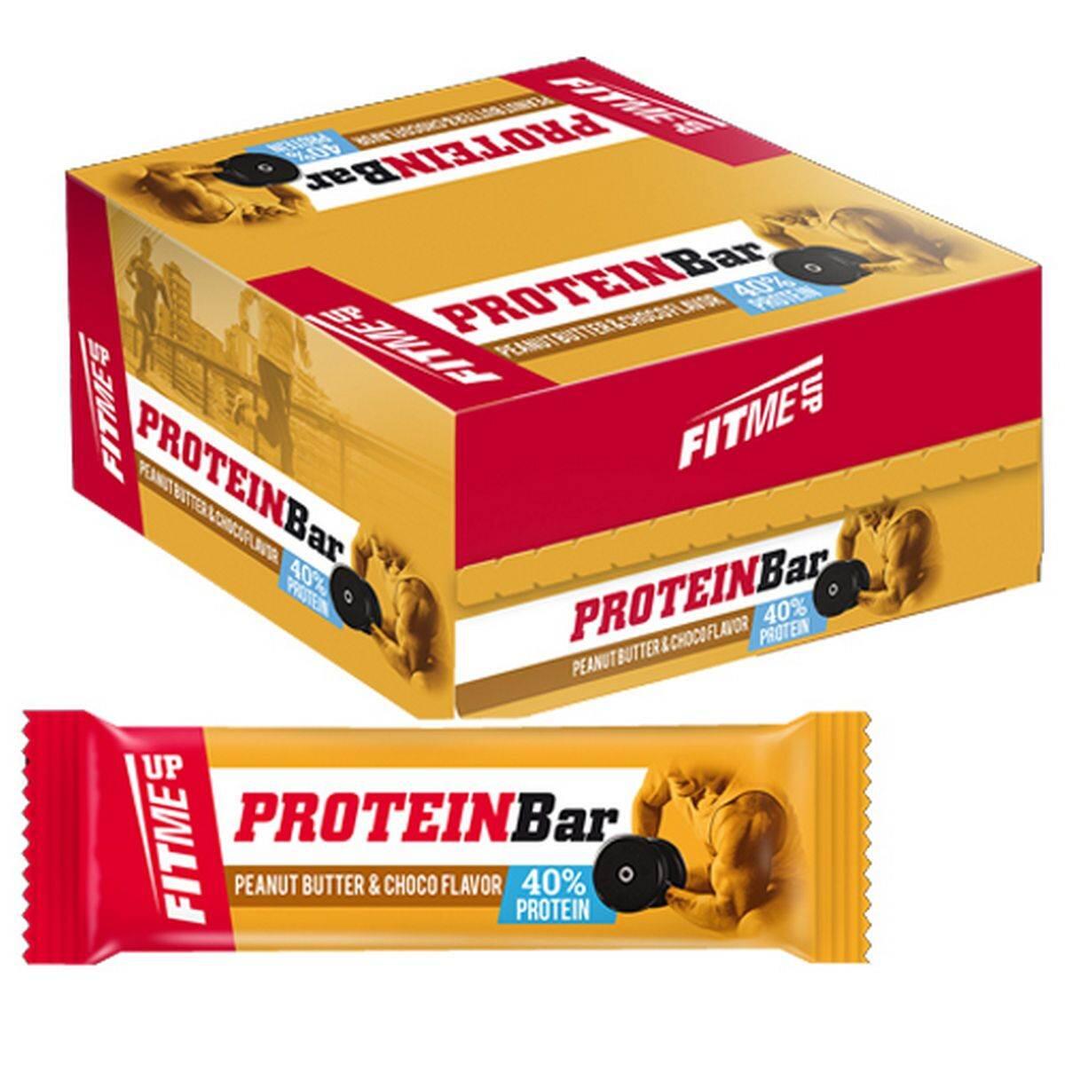 FIT ME UP ΜΠΑΡΑ ΠΡΩΤ. PEANUT BUTTER 60ΓΡ (Σ12) (3800230300256)