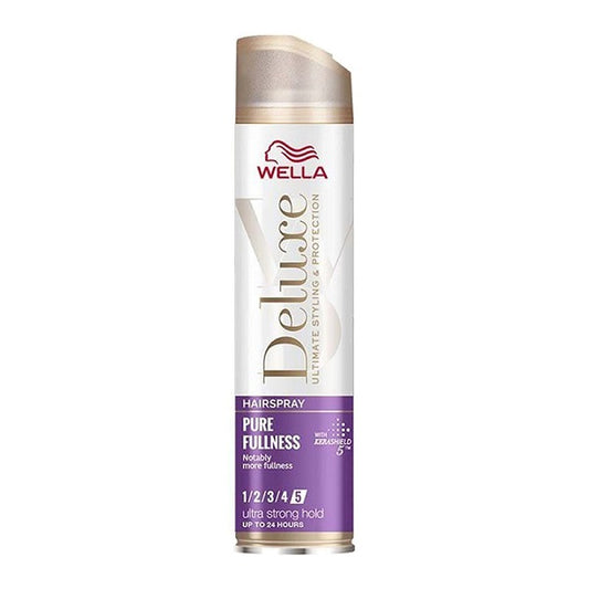 Wellaflex Spray Μαλλιών Deluxe Pure Fullness Extra Strong Hold No5 75ml 6τ (3614226754196)