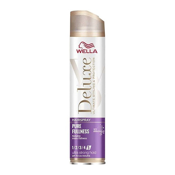 Wellaflex Spray Μαλλιών Deluxe Pure Fullness Extra Strong Hold No5 75ml 6τ (3614226754196)