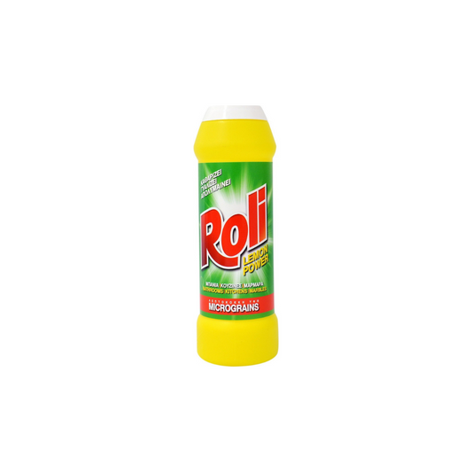 Roli Σκόνη Καθαρισμού Γενικής Χρήσης Lemon 500gr 24τ (5201321035633)