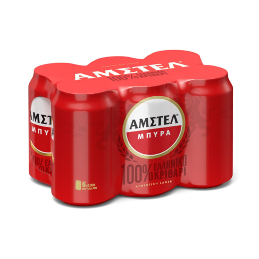 Μπύρα Amstel Κουτί 6x330ml 4σ (5201261000142)