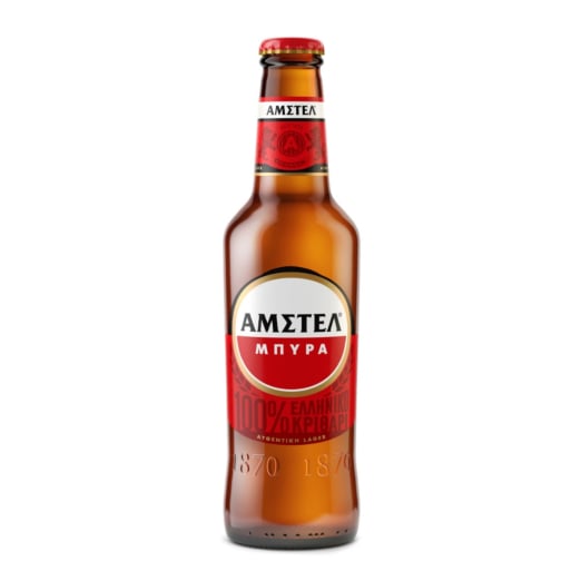 ΜΠΥΡΑ AMSTEL ΦΙΑΛΗ 330ML ΠΕΡΙΕΧ. 24τ (5201261000012)