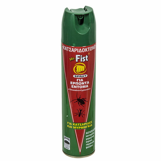 Mr. Fist Εντομοκτόνο Spray για Μυρμήγκια / Κατσαρίδες / Κοριούς 300ml (5202075000229)