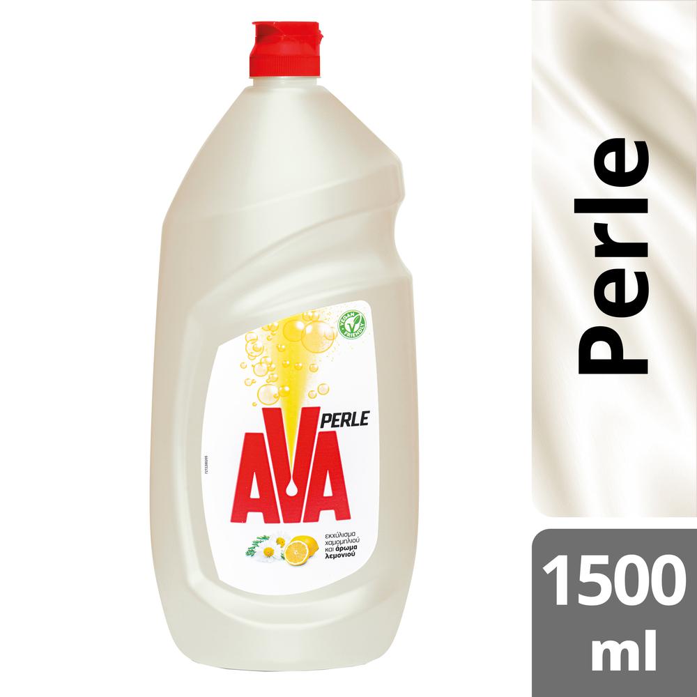 AVA ΥΓΡΟ ΠΙΑΤΩΝ PERLE LEMON-CHAMOMILE 1.5lt 9τ (5201314083320)