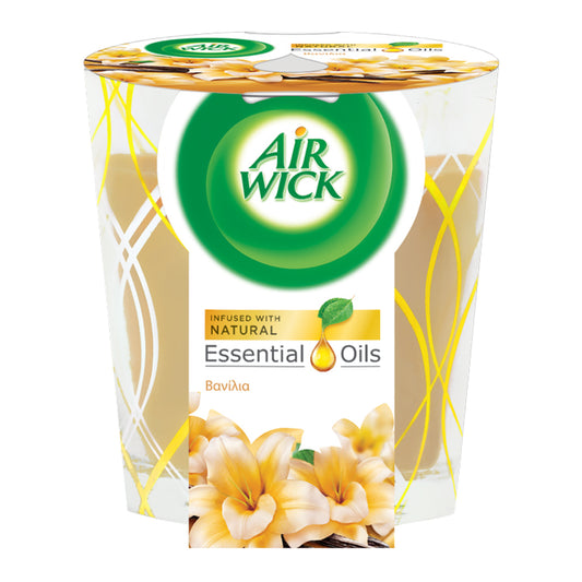 Airwick Scented Candle in a Vanilla Jar 105gr 6t (5900627061383)