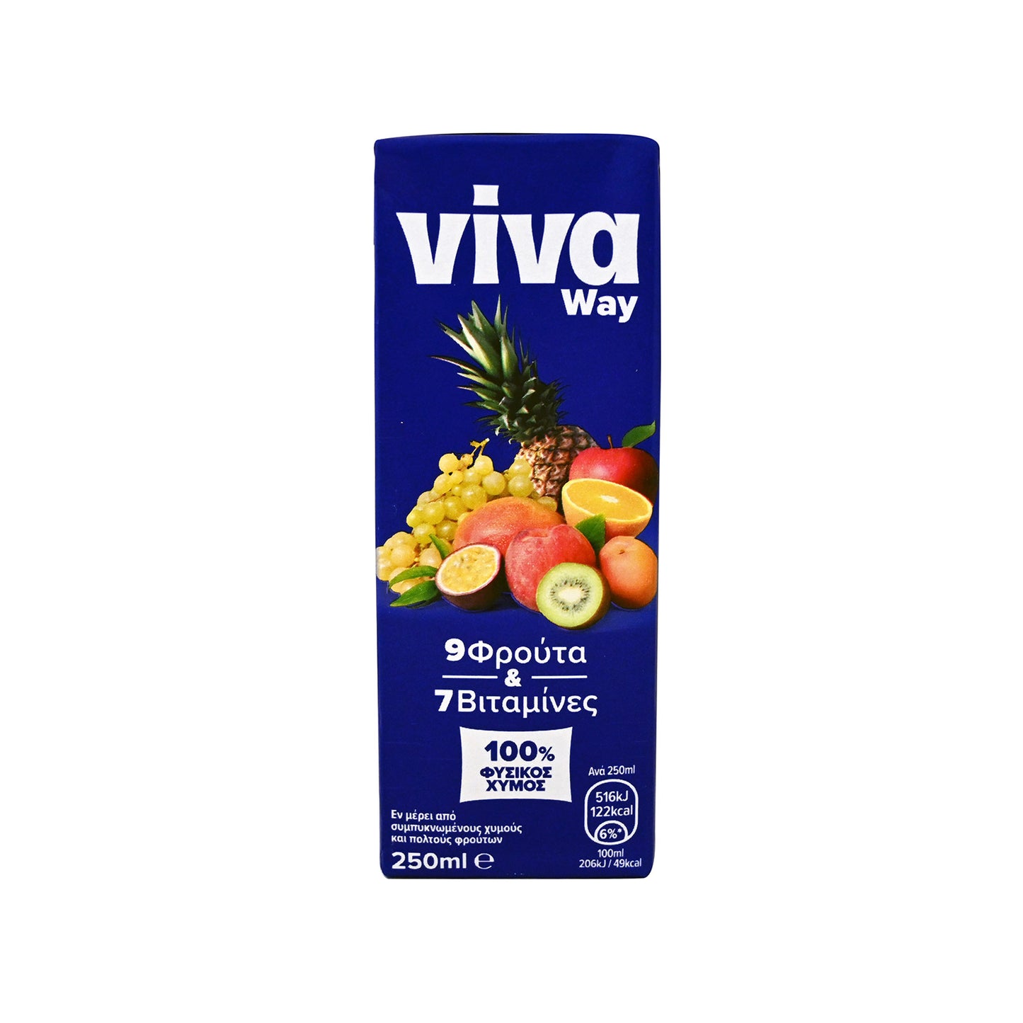VIVA WAY 9 ΦΡΟΥΤΑ ΦΧ 250ML (Σ27) (5203342510175)