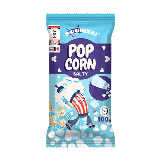 BOOMZA MICROWAVE POP CORN SALTY 100ΓΡ (Σ20) (4820196731894)