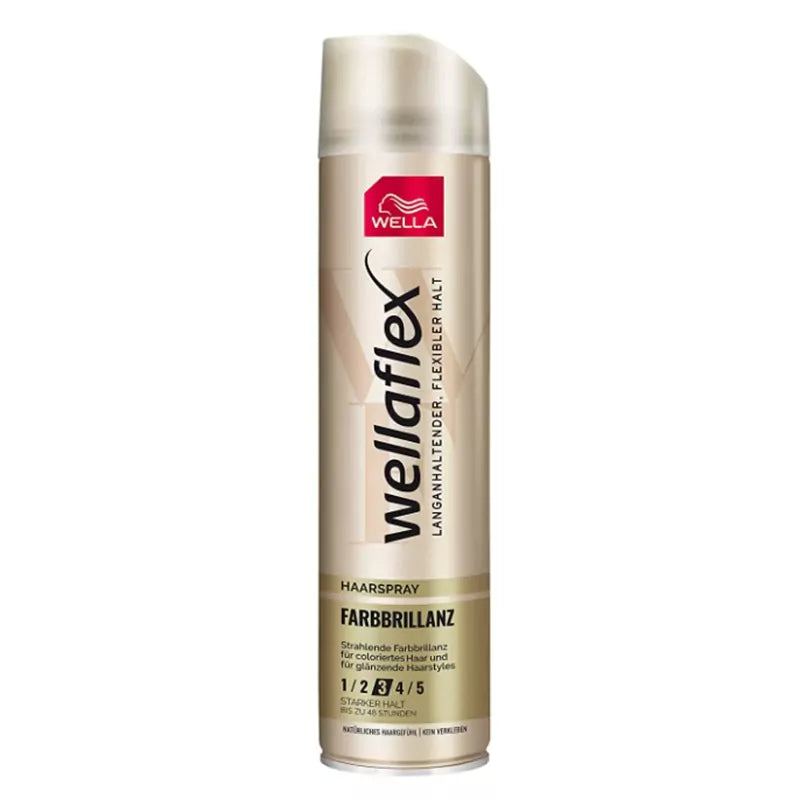 Wellaflex Spray Μαλλιών Color Brilliance Strong Hold No3 250ml 6τ (4056800738359)