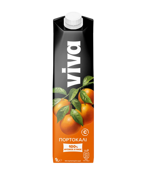VIVA Orange Fruit Drinker 1lt 12t (5203342500015) 