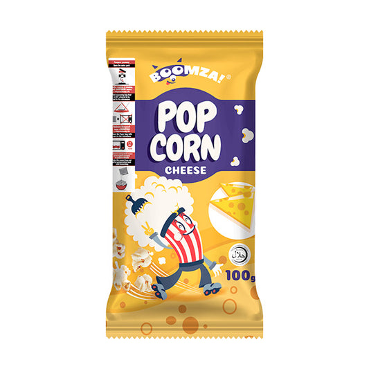 BOOMZA MICROWAVE POP CORN CHEESE 100ΓΡ (Σ20) (4820196731900)