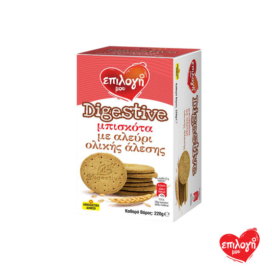 Μπισκότα Επιλογή Μου Digestive 220gr (5207066111434)