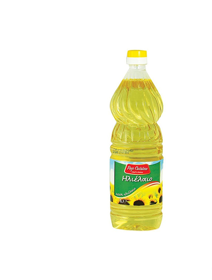 Sunflower oil Pop Cuisine 1L 12t (5207066106430)