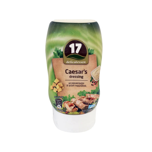 17 Delicatessen Sauce Ceasar's 250gr 12τ (5201050123236)
