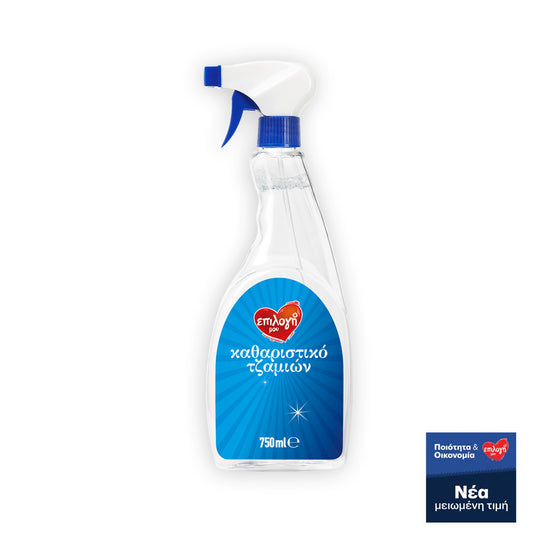 Υγρό Τζαμιών Καθαριστικό Spray 750ml (5207066129439)